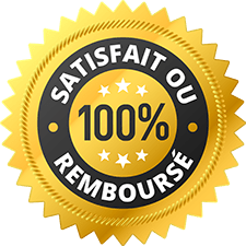 Satisfait ou remboursé à Lyon Pictogramme satisfait ou remboursé des stages de récupération de points à Lyon